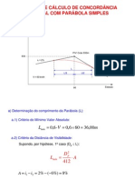 Eng - Estradas - Exemplo Calc Concord An CIA Vertical Parabola Simples