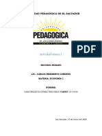 Trabajo 1 de Economia