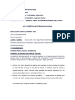 1º Juz de Investigacion de Detencion Preliminar