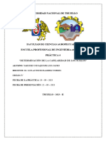 Informe 4 - Yakuden Jayro - Capilaridad y Color Del Suelo