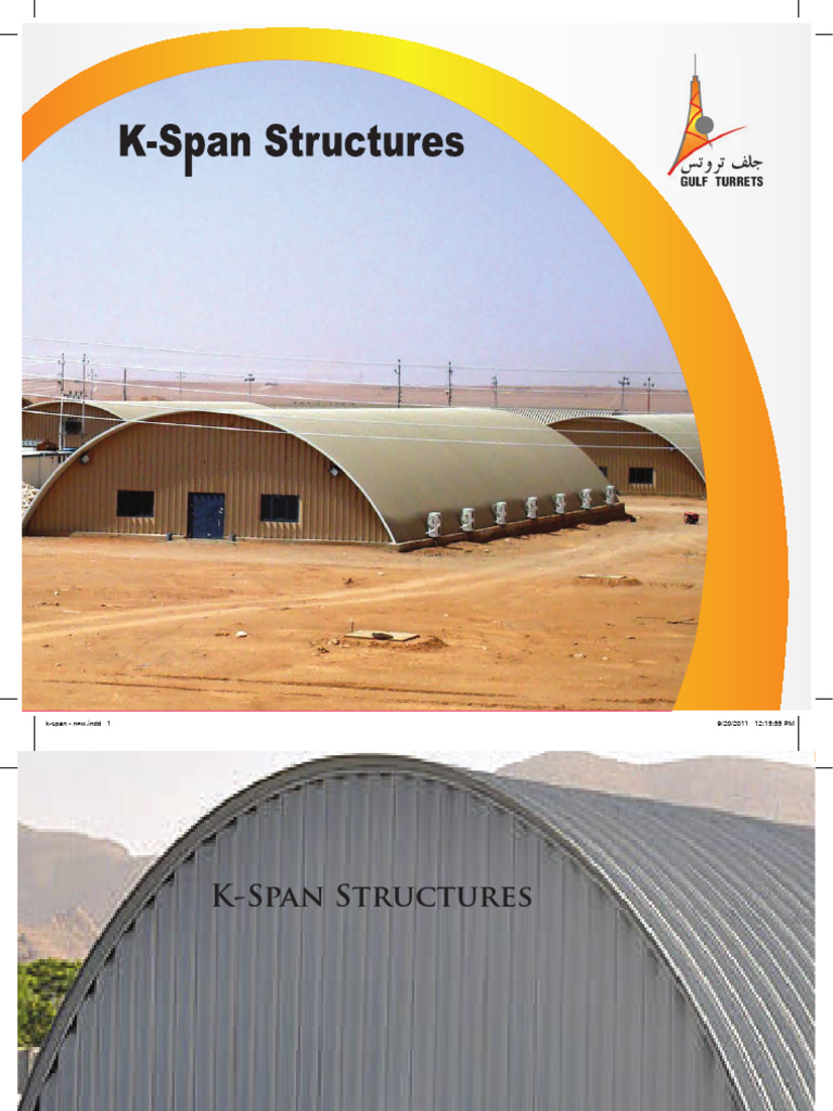 K-Span Building System Overview | PDF | Corrosion | Aluminium