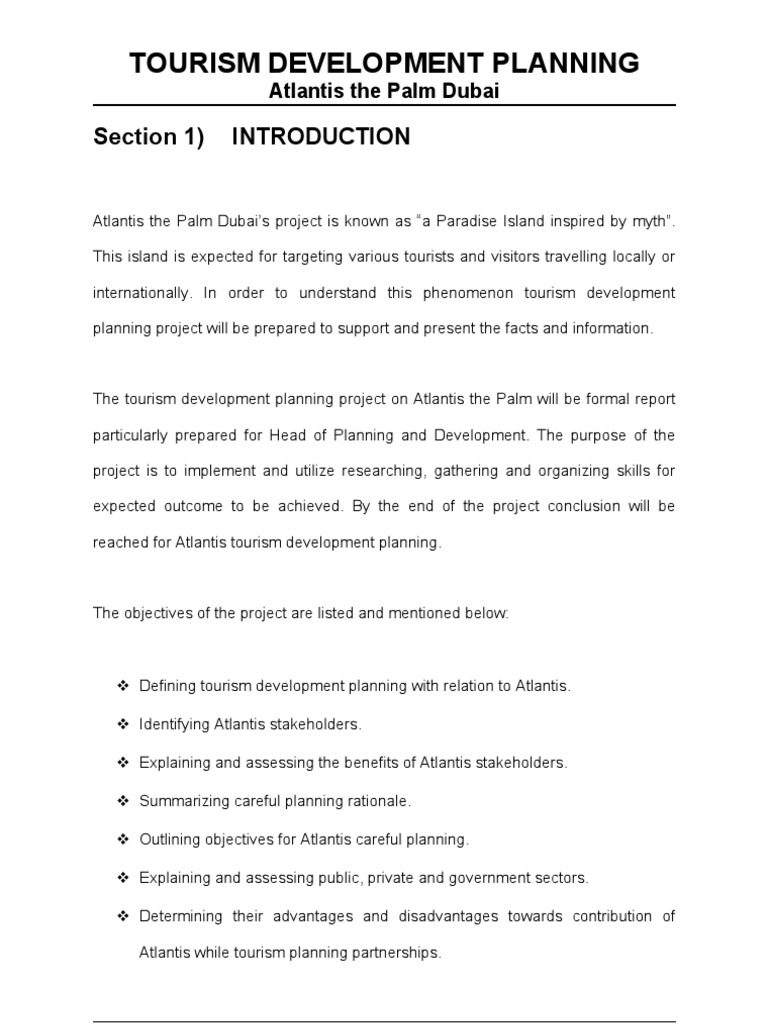 Atlantis the Palm: Tourism Development Insights | PDF | Dubai | Tourism