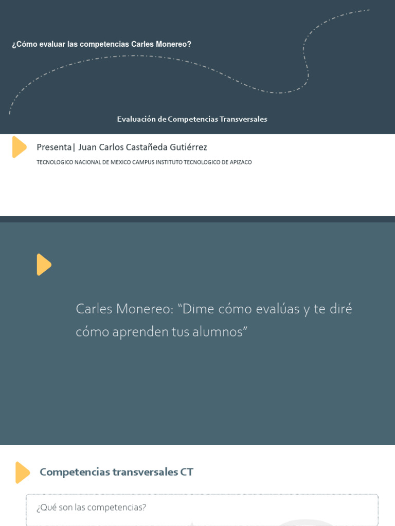 Evaluación de Competencias Transversales | PDF | Evaluación | Cognición