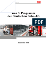 Das 3. Programm Der Deutschen Bahn AG: September 2016