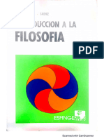 Introducción A La Filosófía