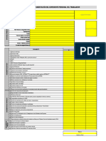 Check List de Documentos Del Expediente Laboral