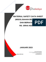 Daftar Material Safety Data Sheet