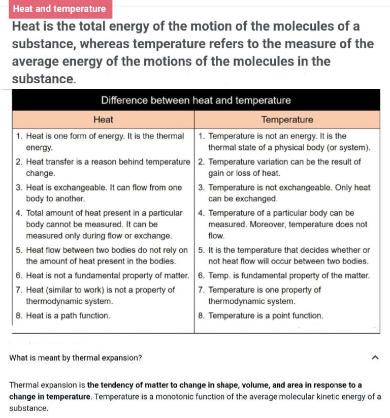 Thermodynamics intelligence overview
