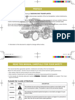 Daedong s3-680 Rice Transplanter Operator's Manual