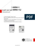 Esp32 s2 Mini 1 Esp32 s2 Mini 1u Datasheet en