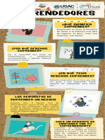 Infografia Consejos para Emprendedores Pizarron de Corcho Llamativo Amarillo