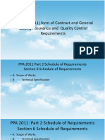 7 The PPA 2011 and FIDIC Form of Contract and Quality Assurance