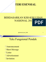 Identifikasi Materi Esensial Dan Sulit