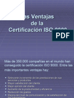 VentajasCertificacionISO9000