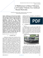 Implementation of Multisensor To Detect Vibration, Sound and Image of Combat Vehicles Use Artificial Neural Networks