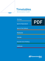 Timetables Effective 17 July 2023