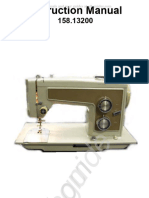 Kenmore 158.13200 Sewing Machine Instruction Manual