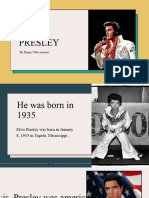 Elvis Presley Presentation