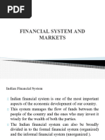 Financial System and Markets