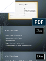 Dior Presentation