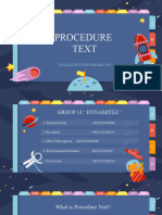 Dynamitez - Procedure Text - Occupation