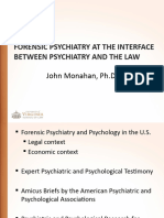 Forensic Psychiatry Relation With Law