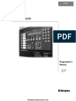 Simplex 4100u Programming Manual 5029713846