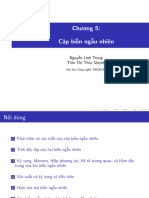 Slide Toán trong công nghệ - Chương 5 - Cặp biến ngẫu nhiên - Nguyễn Linh Trung, Trần Thị Thúy Quỳnh - UET