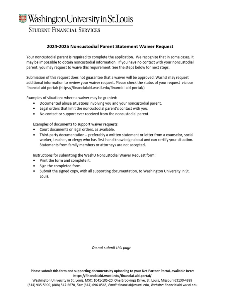 Nyu Css Profile Waiver
