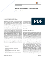 Mathematical Modeling For Virtualization in Food Processing: Review Article