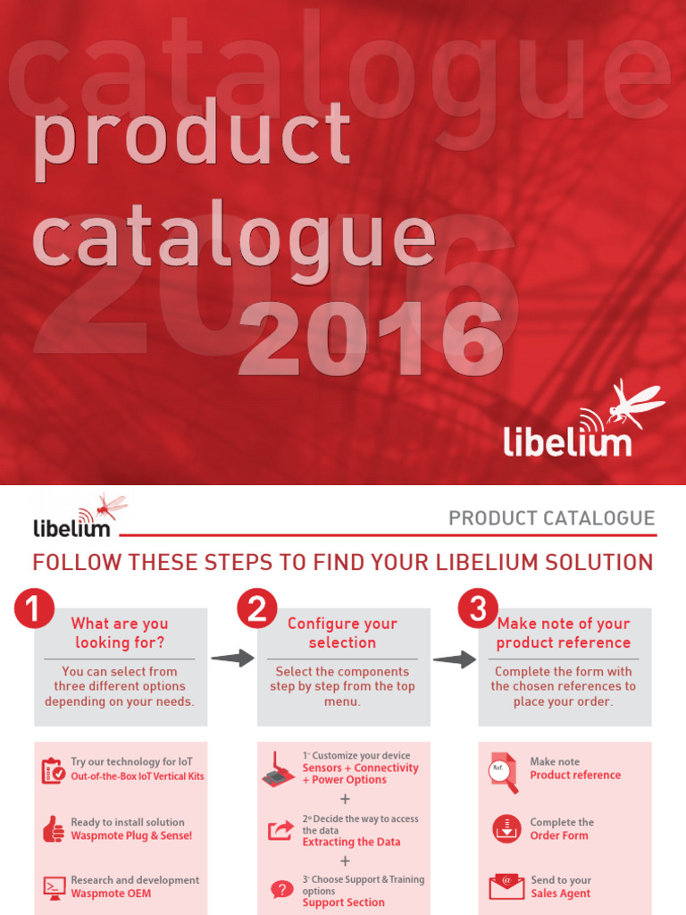 Libelium IoT Product Catalogue 2016 | PDF | Internet Of Things | Air ...