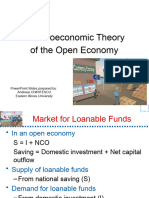 Macroeconomics Theory of The Open Economy