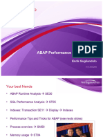 TEC BAS 10 - ABAP Performance Tips & Tricks - v2003