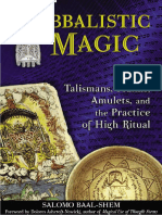 Magia Cabalística. Talismãs, Salmos, Amuletos e A Prática Do Ritual Avançado - Salomo Baal-Shem - Portugues