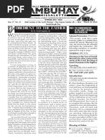 English 2024 03 24 Palm Sunday