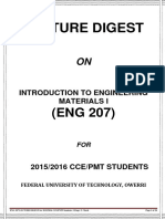 ENG 207 Lecture Digest - CCE (2015-2016)