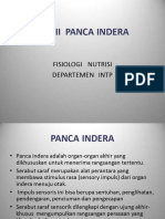 Fisiologi Nutrisi - Panca Indera