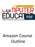 Amazon New Course Outline