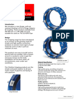 Flange Adaptor & Coupling With Grip For Hdpe Pipe-1