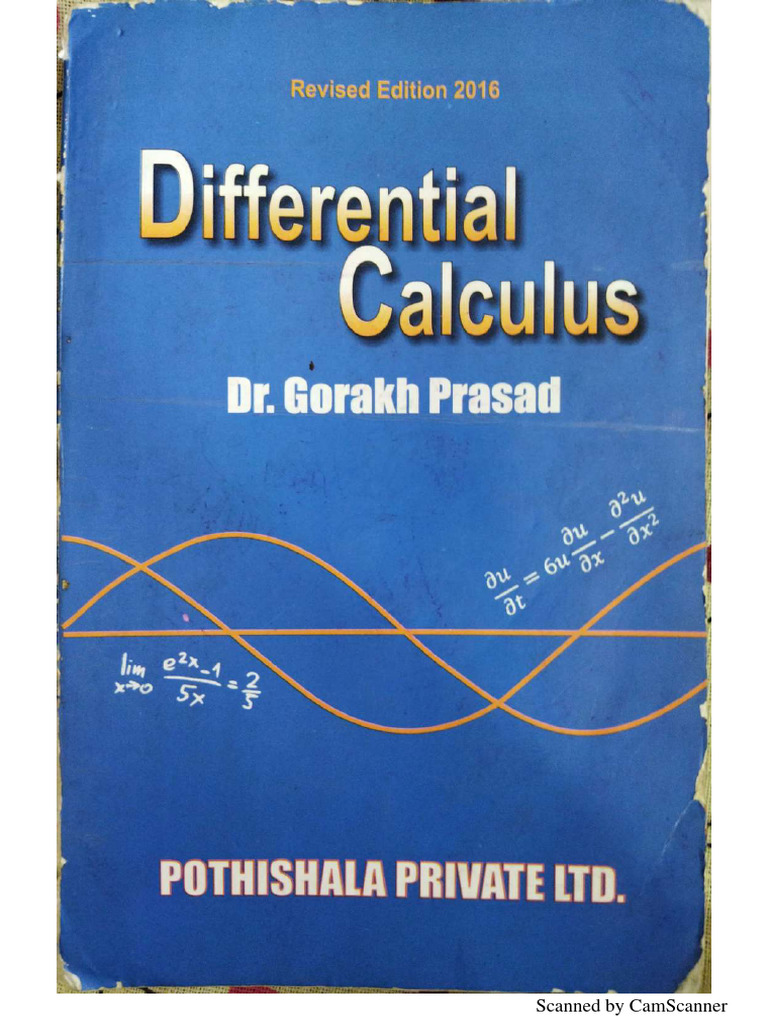 Differential Calculus by Gorakh Prasad | PDF