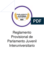 Parlamento Juvenil Interuniversitario 2020-2024