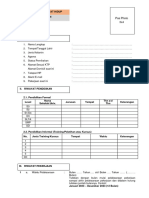 Format Daftar Riwayat Hidup