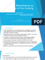 Presentation1 - Child Maintenance As Tip of Iceberg - Alhassan+AB