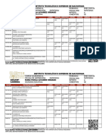 Carga Académica Periodo: Ene-Jun 24 Fecha de Impresión: 23/01/2024 Fecha Ins: 10/01/2024 Nprdo: 4 Creditos: 32