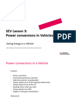 Lesson 3 - Power Conversions in A Vehicle