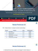 Materi Algaritma Komputer Per12