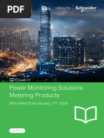 PMS - Metering Products - Pricelist - Schneider Jan 2024