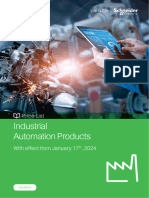 IA - Industrial Automation Product - Pricelist - Schneider Jan 2024