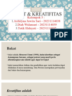 Matkul Bakat & Kreatifitas