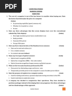 Computer Marking Scheme f2